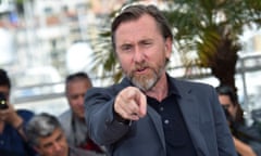 Tim Roth at this morning's photocall for Chronic.