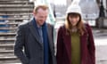 Lake Bell and Simon Pegg in Man Up