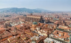 Bologna is the largest city of the Emilia-Romagna region