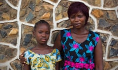 Fatmata Sesay and daughter