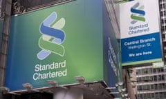 Standard Chartered branch in Hong Kong.