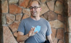 Dick Costolo arrives for a conference in Sun Valley, Idaho, a few days before his departure as the Twitter CEO.