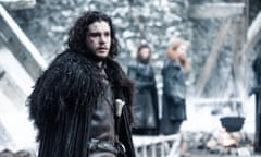 Back in Castle Black… Jon Snow (Kit Harrington).