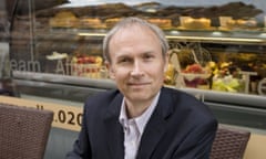 Luke Johnson at a branch of Patisserie Valerie, London.