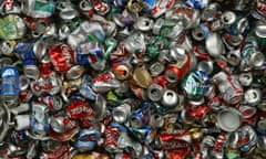 recycled cans