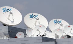 Sky climbs on bid talk.