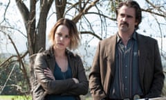 Rachel McAdams and Colin Farrell investigate in True Detective. Photograph: Lacey Terrell/HBO