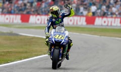 Valentino Rossi in Assen