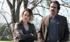 Rachel McAdams and Colin Farrell in True Detective