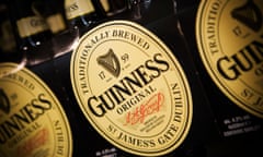 Guinness owner Diageo up on bid talk.