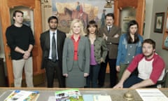 The cast of Parks and Recreation