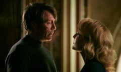 Mads Mikkelsen and Gillian Anderson in Hannibal