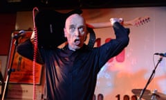 Wilko Johnson performing at the 100 Club in London