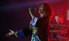 Neneh Cherry at Citadel festival in Victoria Park, London.