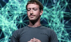 Mark Zuckerberg pausing during speech