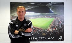 Garry Monk at the Fairwood Training Ground, south Wales