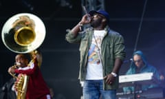 Black Thought of the Roots performs in the Isle of Wight.