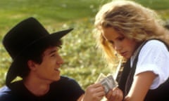 Patrick Dempsey and Amanda Peterson in Can't Buy Me Love.