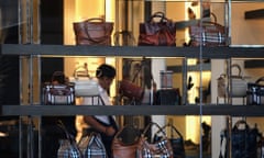 Burberry hit by fears of falling China sales.
