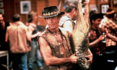 Paul Hogan in Crocodile Dundee