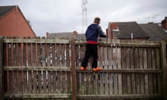 child playing in rotherham