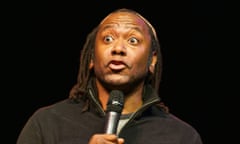 Joining us in Edinburgh … Reginald D Hunter.