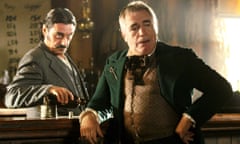 Ian McShane and Brian Cox in Deadwood