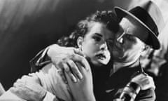 'Erotic charge': Jean Peters and Richard Widmark in Pickup on South Street.