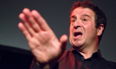 Mark Thomas performs Trespass at Summerhall at the Edinburgh festival.