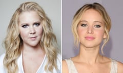 Amy Schumer and Jennifer Lawrence