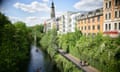 A view of Plagwitz and the Karl-Heine Canal.