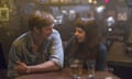 … Alexander Skarsgard, left, and Bel Powley in The Diary of a Teenage Girl.