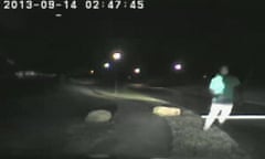 Dashcam footage released by the Charlotte Police Department shows the moment before the killing of Jonathan Ferrell by Officer Randall Kerrick