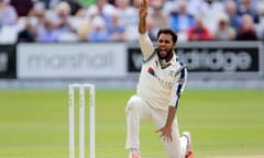 Adil Rashid, Yorkshire v Worcestershire