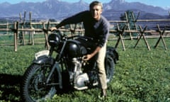 Steve McQueen in The Great Escape