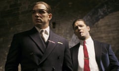 Tom Hardy and Tom Hardy in Legend.