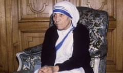 Mother Teresa, Paris, 1985.