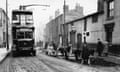 Trolley bus in Birmingham