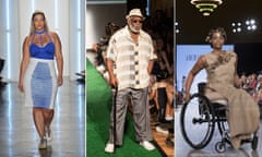 A model at the Chromat fashion show, an 'ordinary dad' at Josh 'The Fat Jew' Ostrovsky's 'dadbod' show, and mo