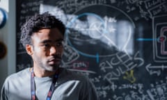 Dropping science: Donald Glover in The Martian.