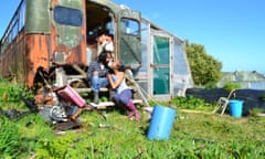 Yasmine and Laurence in west Cork, Ireland.