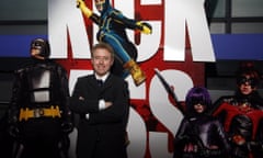 Kick Ass creator Mark Millar attends the Scottish premiere of Kick Ass at Cineworld in Glasgow.