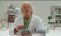 Christopher Lloyd in Doc Brown Saves the World