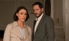 Suranne Jones as Gemma and Bertie Carvel as Simon in episode three of Doctor Foster.