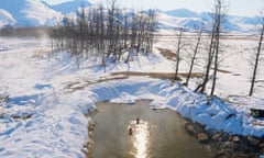 The Pilgrim Springs of Nome, Alaska.