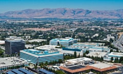 General view of the Santa Clara valley in California