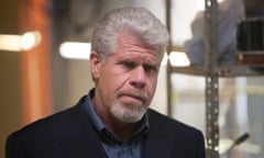 Judge dread? Ron Perlman in Hand of God.