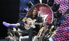 The Foo Fighters' Dave Grohl 