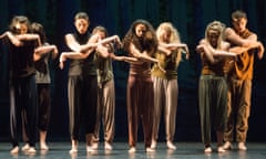 National Youth Dance Company dancers perform (in between) by Jasmin Vardimon