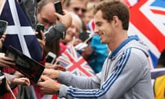 Andy Murray in Dunblane